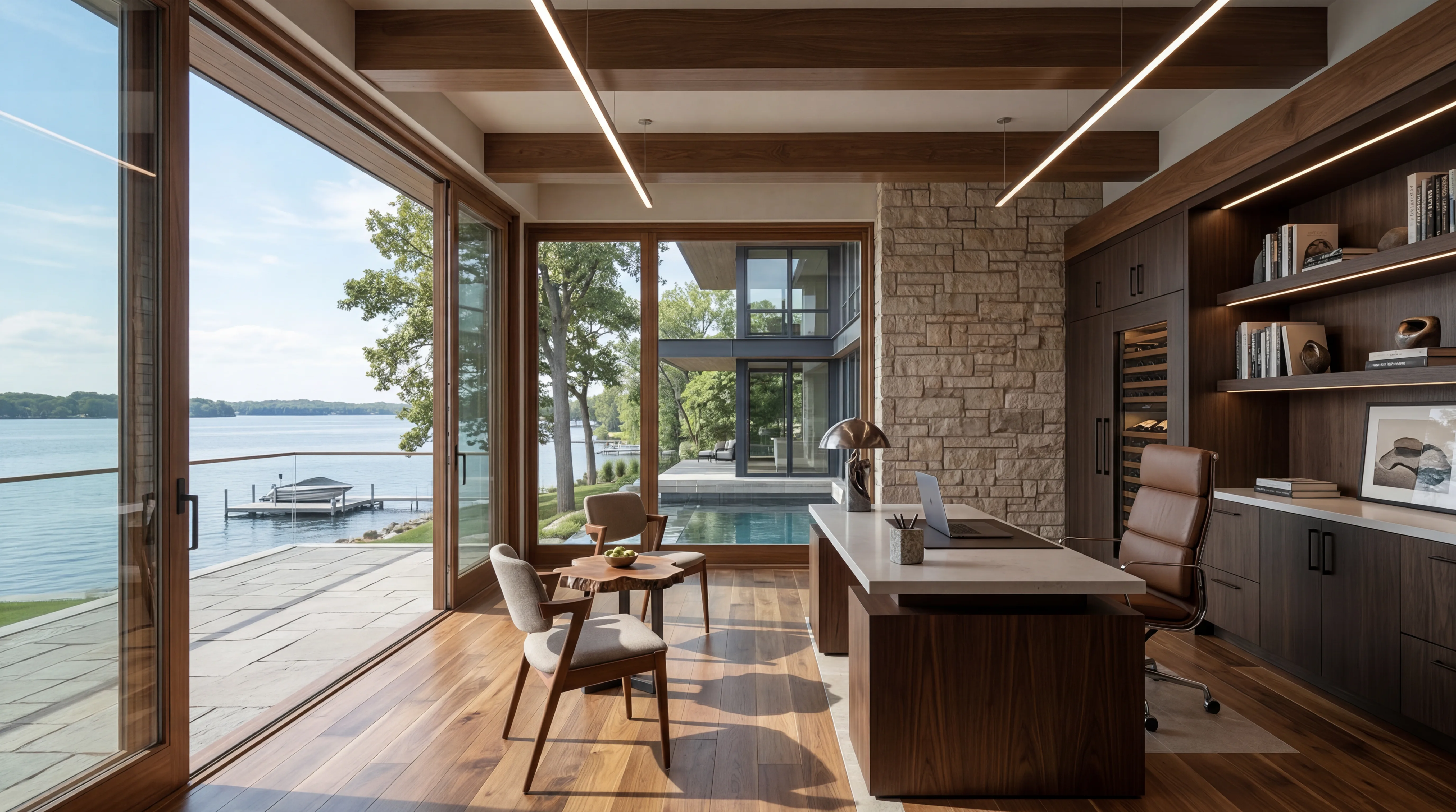 Big Sky Retreat — outdoor deck